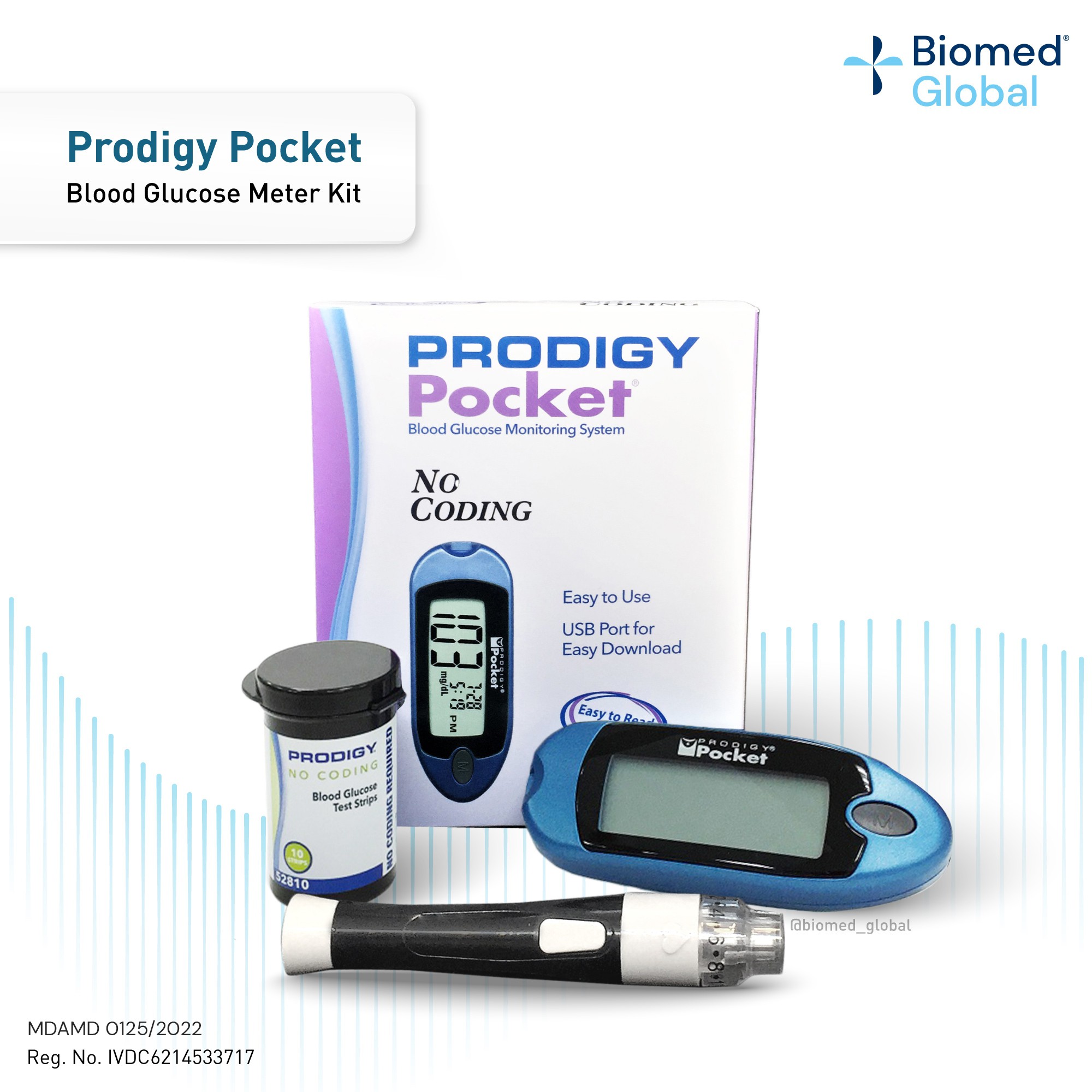 PRODIGY POCKET Blood Glucose Meter