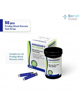 Prodigy Blood Glucose Test Strips - 50 Strips/Box